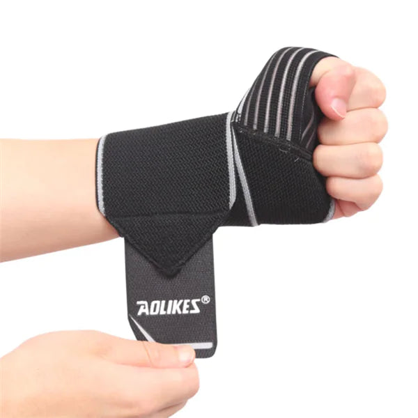 Bandes de poignet de sport avec support de paume pour hommes