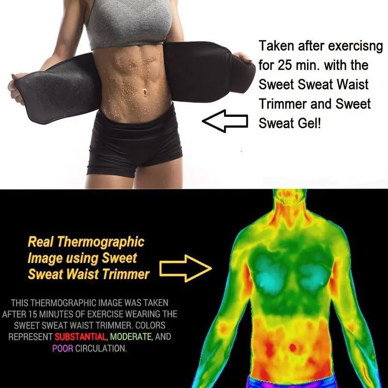 Ceinture de Soutien Abdominale Sportive pour la Transpiration et la Sculpture